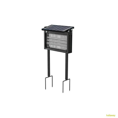 Outdoor waterproof solar-powered mosquito and fly killer